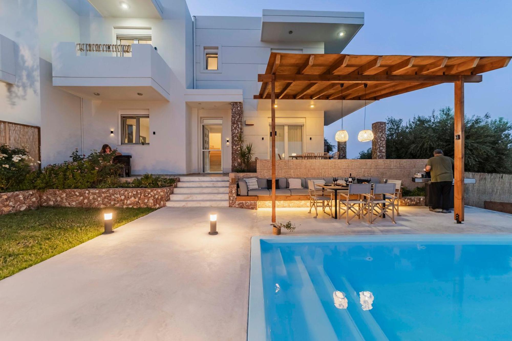 Villa Tranquility Psinthos Buitenkant foto