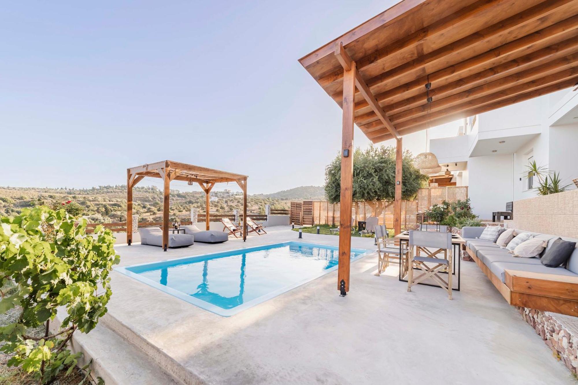 Villa Tranquility Psinthos Buitenkant foto