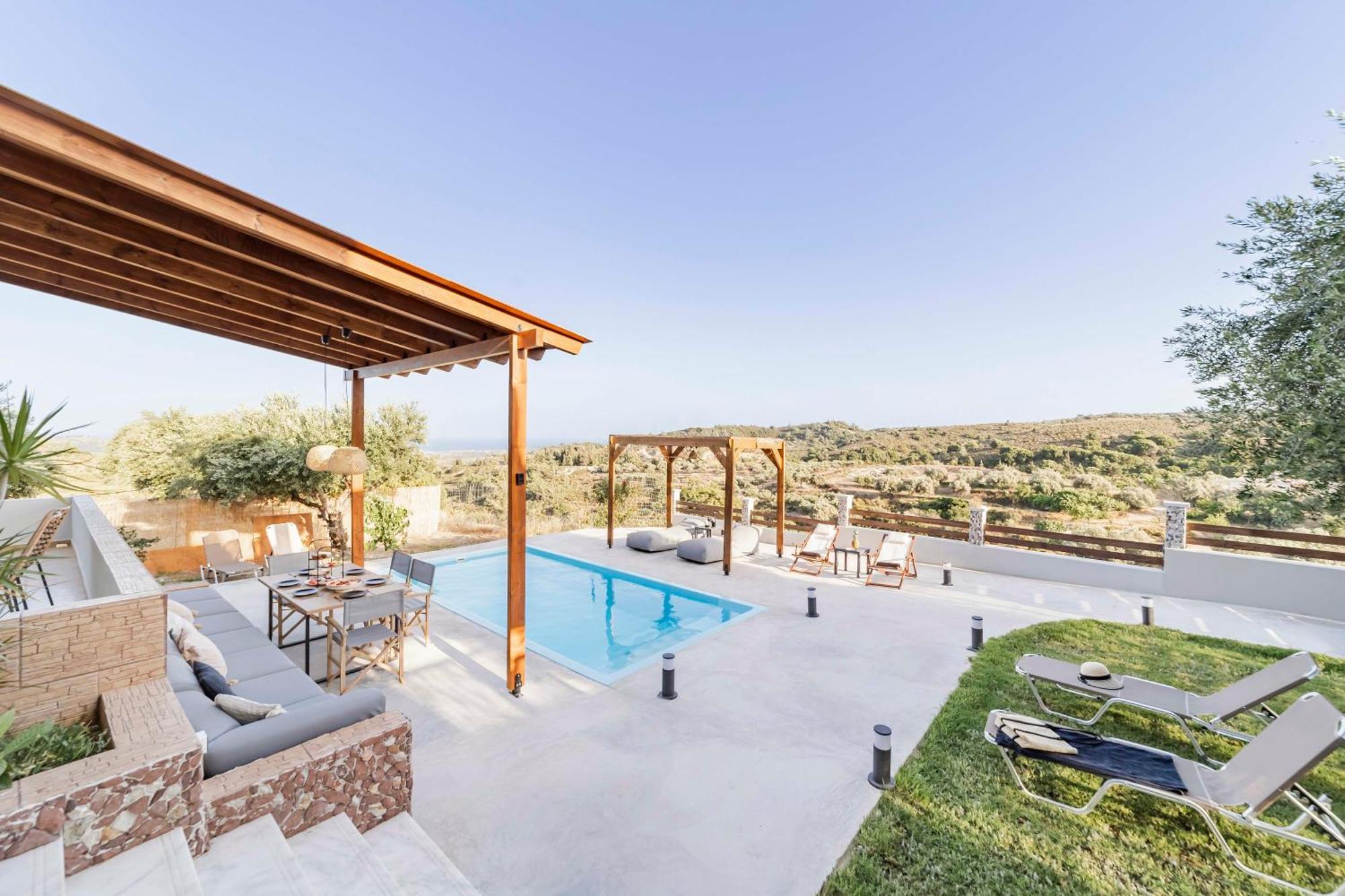 Villa Tranquility Psinthos Buitenkant foto