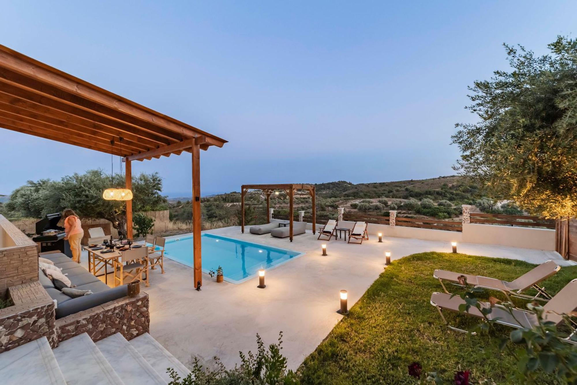 Villa Tranquility Psinthos Buitenkant foto