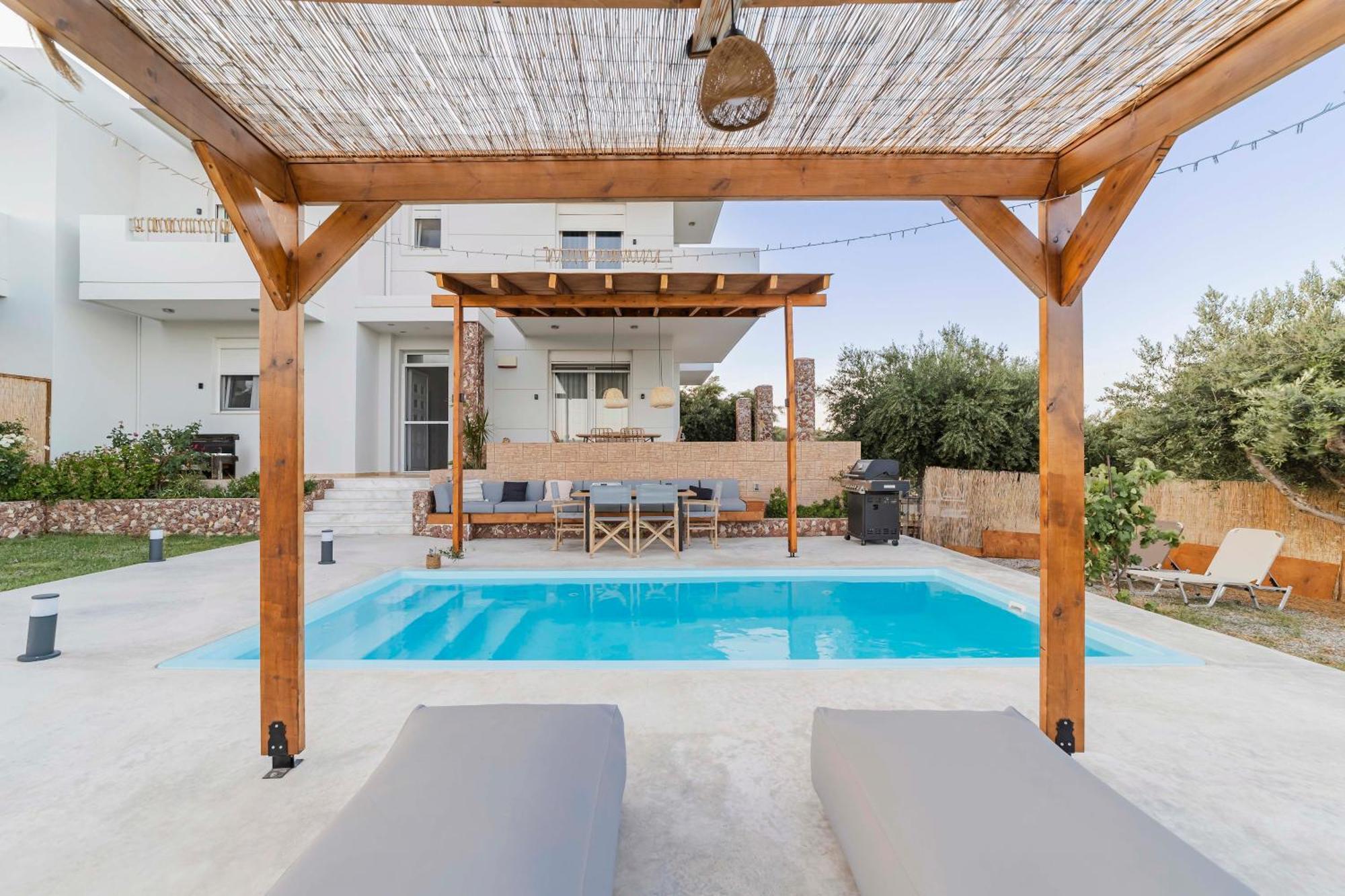 Villa Tranquility Psinthos Buitenkant foto